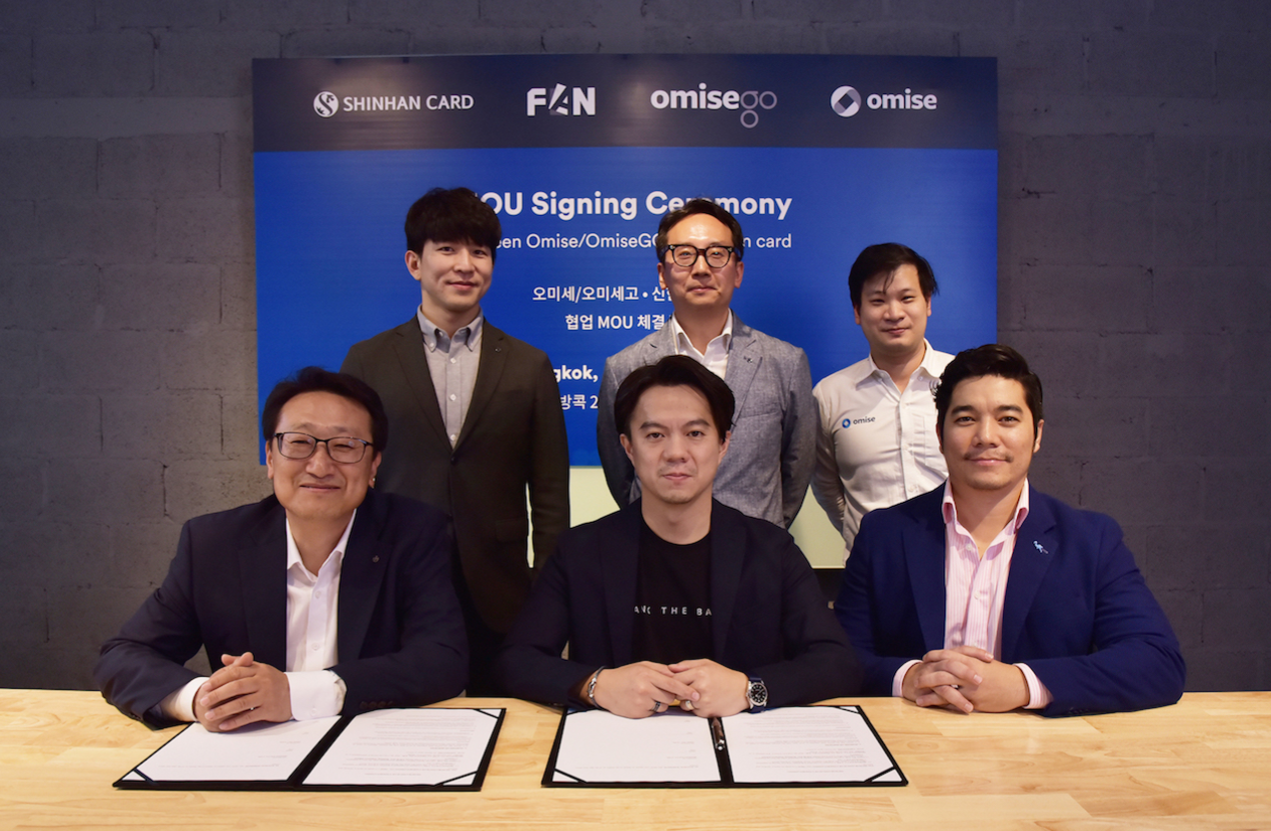 Omise and OmiseGO sign MoU with ShinhanCard to explore opportunities ...